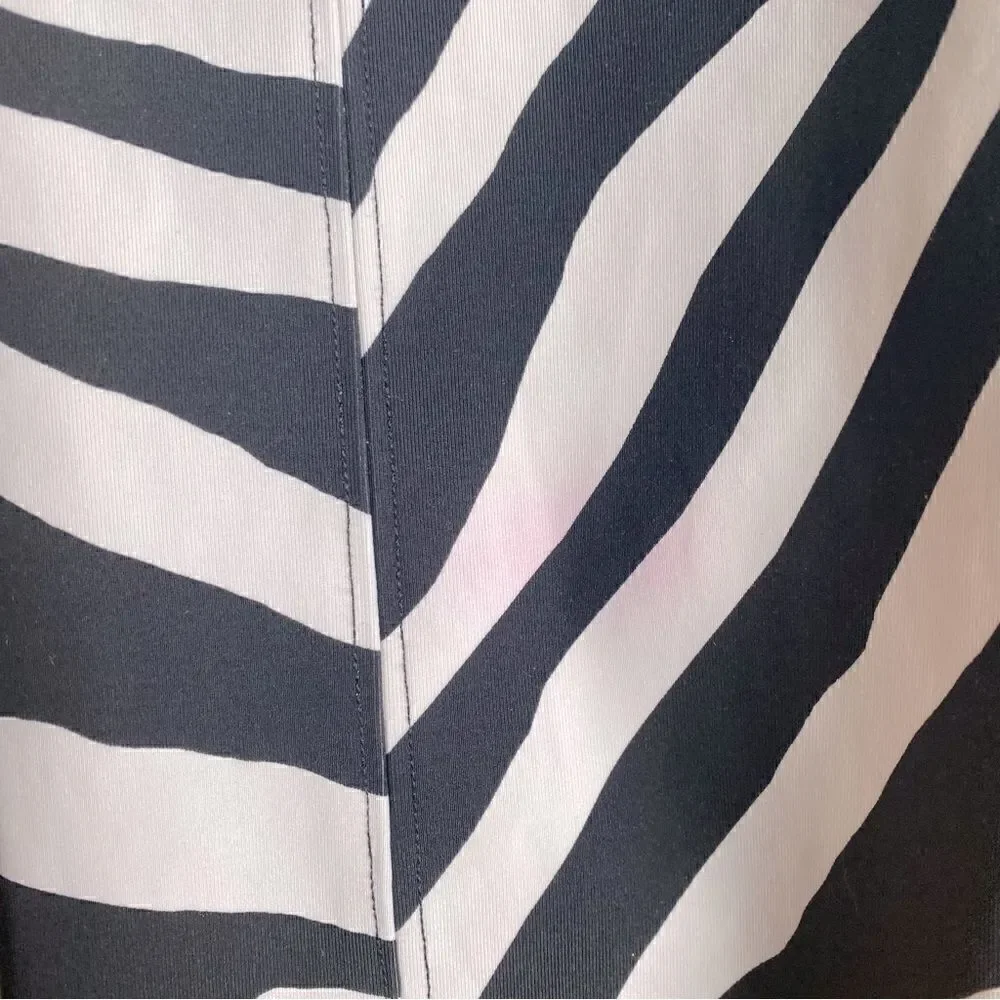 Redemption Athletix Zebra Print Bike Shorts Size XS